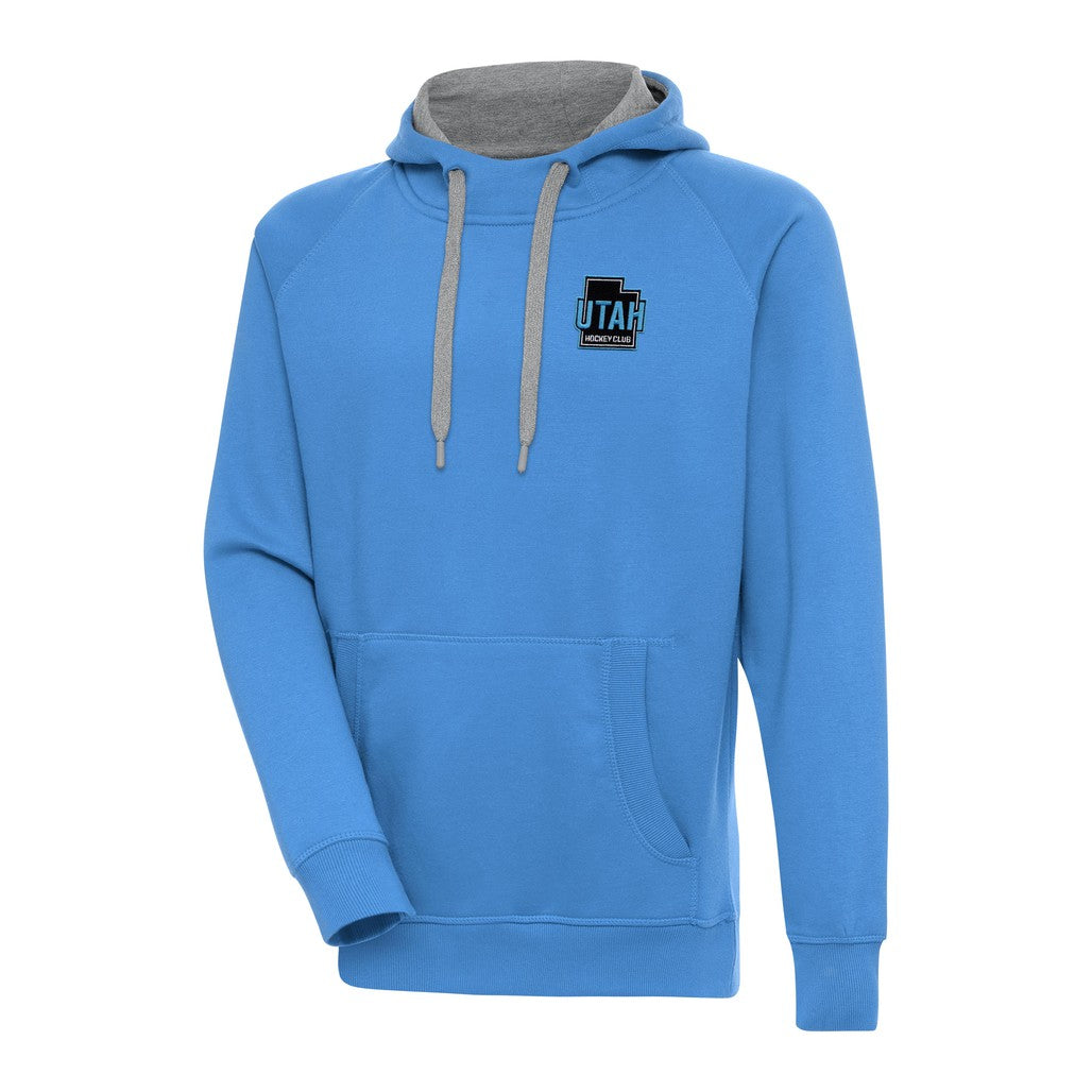 Utah Hockey State Victory Hoodie - Light Blue - Antigua