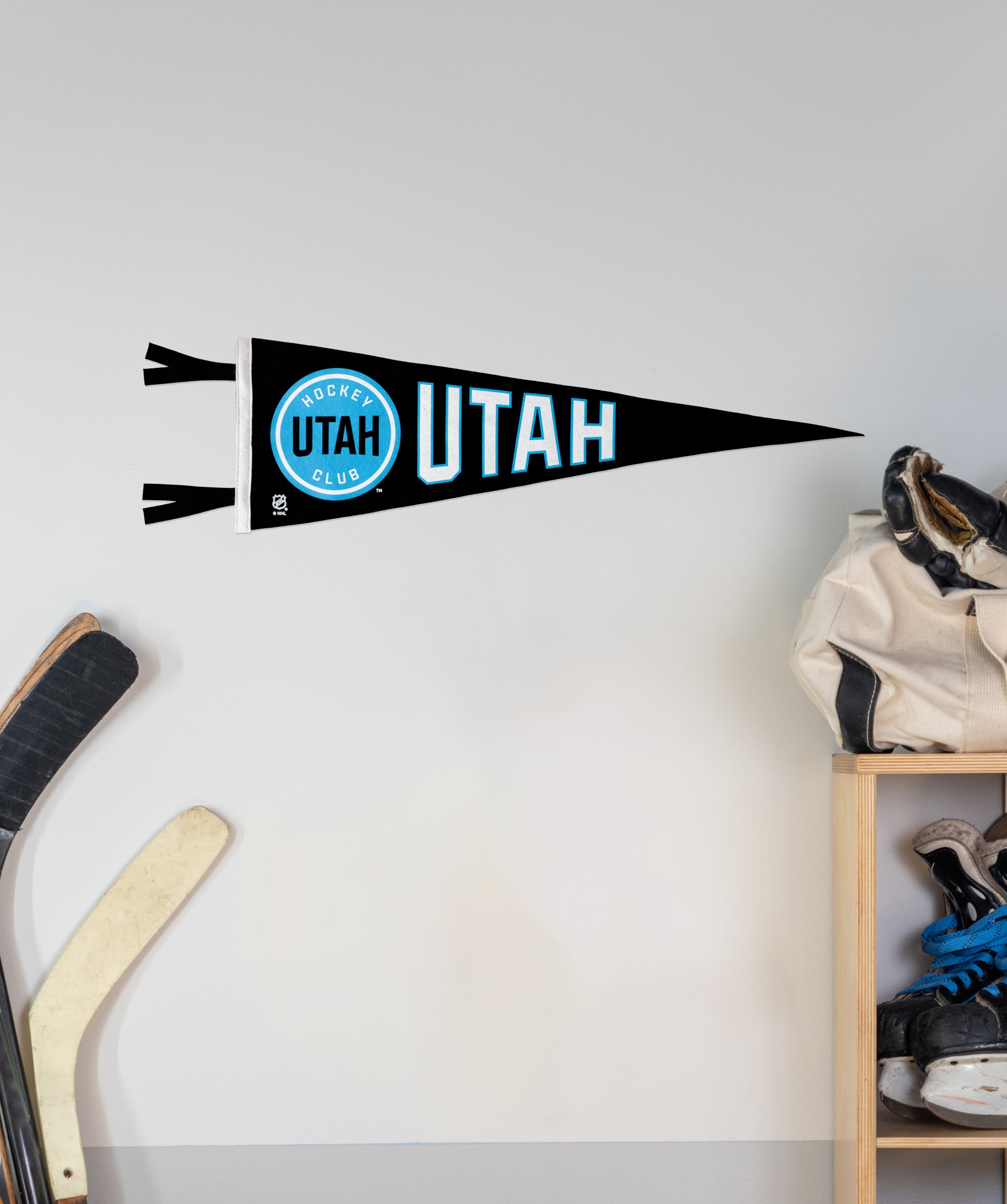 Utah Hockey Club Pennant • NHL® x Oxford Pennant Flags & Banners Oxford Pennant   