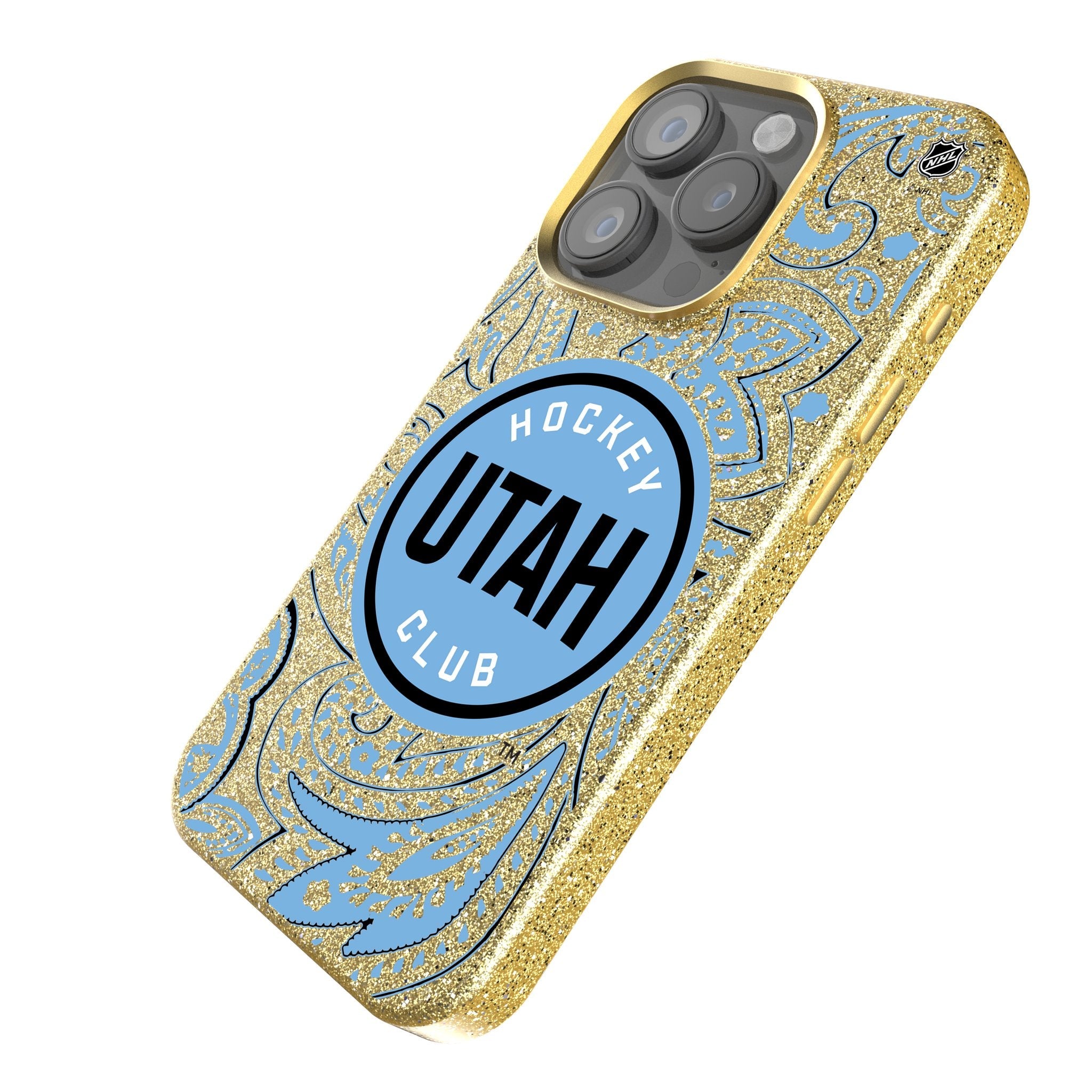 Utah Hockey Club Paisley Bling Phone Case Phone Cases Keyscaper   