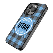 Utah Hockey Club Plaid MagSafe Compatible Phone Case