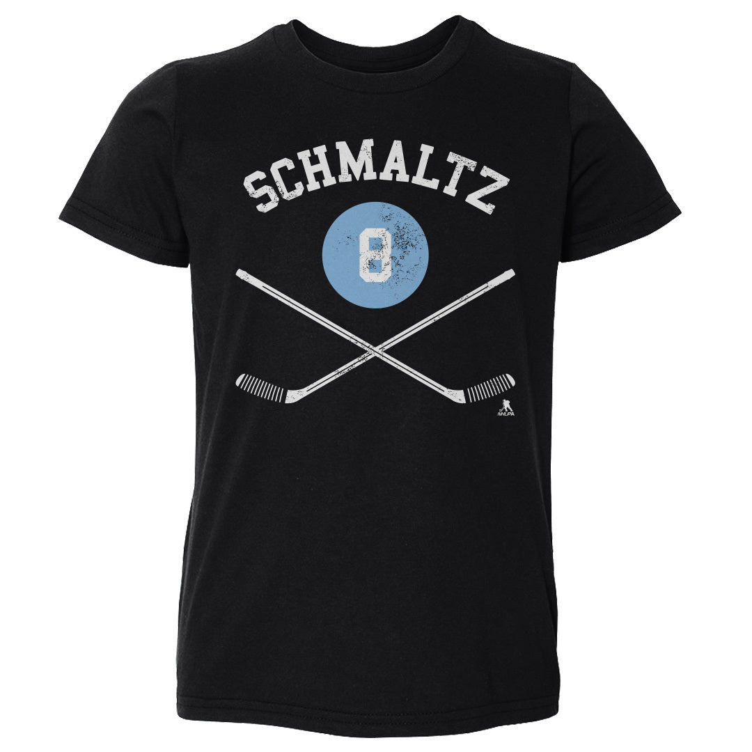 Nick Schmaltz Utah Sticks WHT Kids Toddler T-Shirt 500 LEVEL Black 2T Kids Toddler T-Shirt