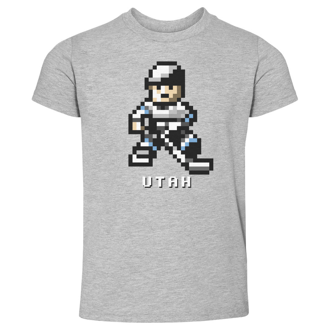 Utah Hockey 8 bit WHT