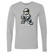 Utah Hockey 8 bit WHT