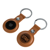 Utah Hockey Club Burn Brown Airtag Holder 2-Pack Mobile Accessories Keyscaper   