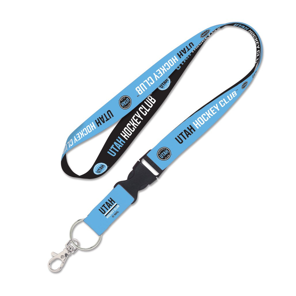 Utah Hockey 2 Sided Lanyard - Light Blue - Wincraft