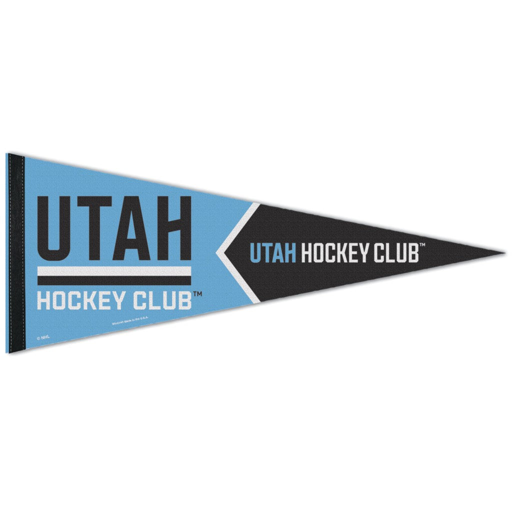 Utah Hockey Primary Pennant - Light Blue - Wincraft