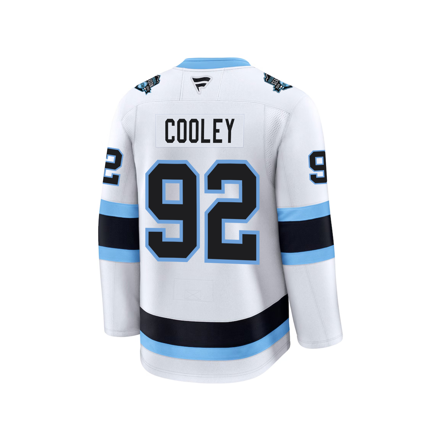 Utah Hockey Logan Cooley Stitched Premium Jersey Away - White - Fanatics Premium Jersey Fanatics