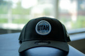 Utah Hockey Circle Logo 9Forty Hat - Black - New Era