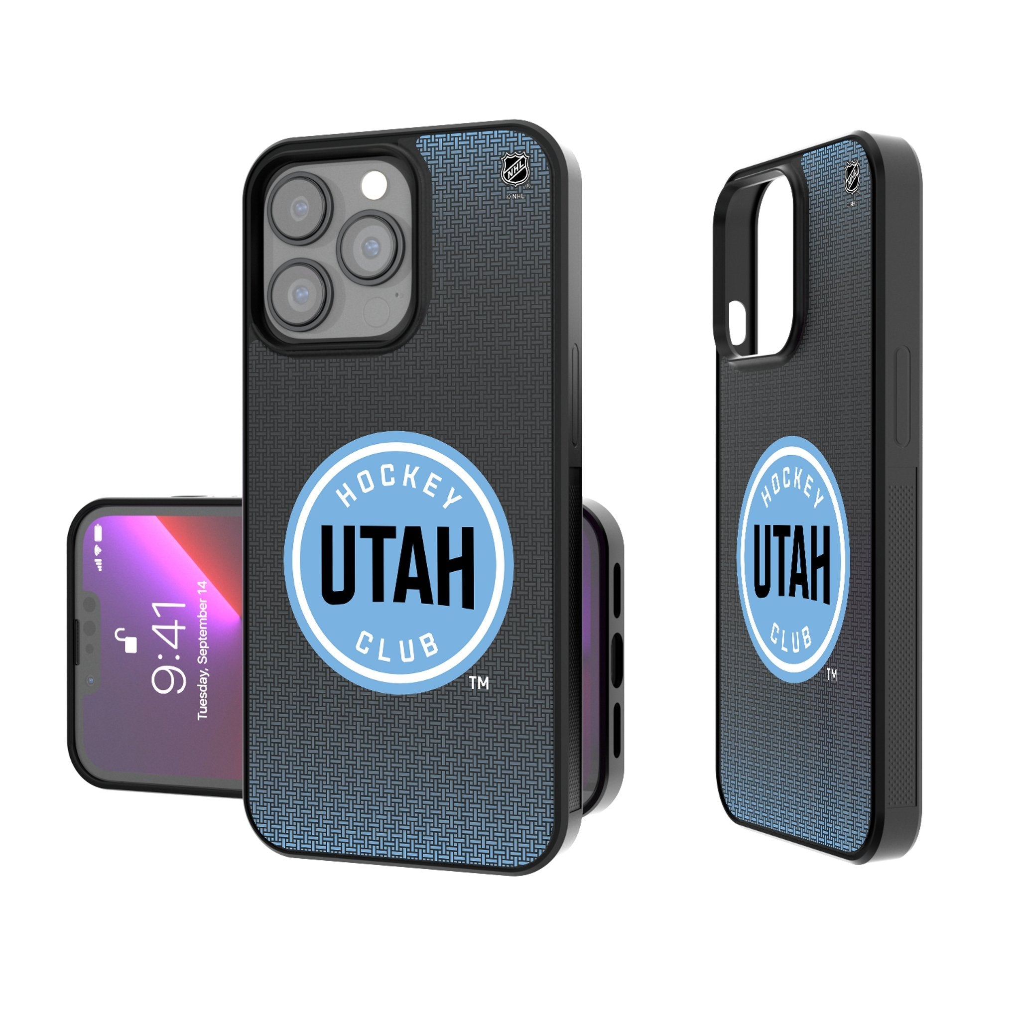 Utah Hockey Club Linen Bump Phone Case Phone Cases Keyscaper iPhone 16 Pro Max  