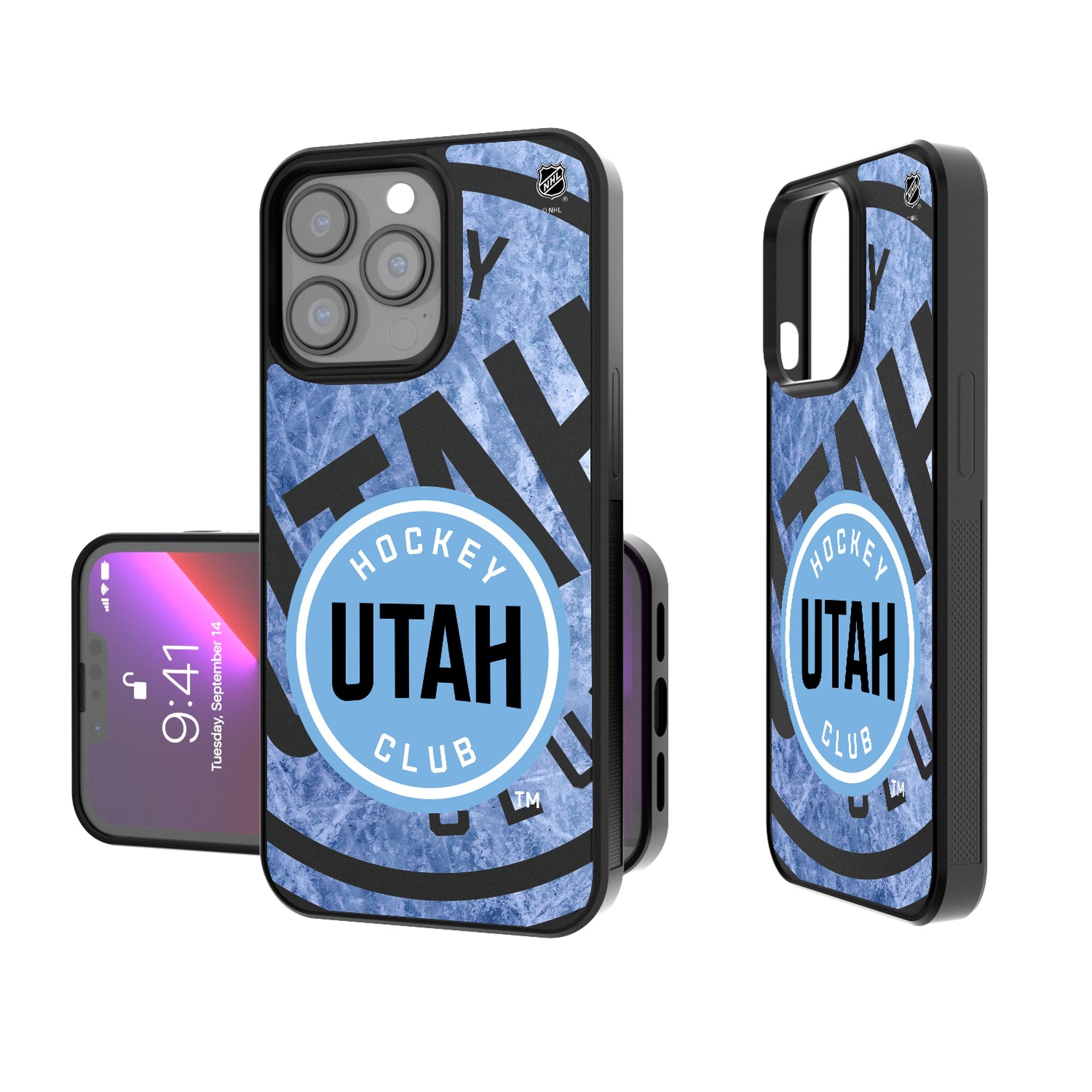 Utah Hockey Club Ice Tilt Bump Phone Case Phone Cases Keyscaper iPhone 16 Pro Max  