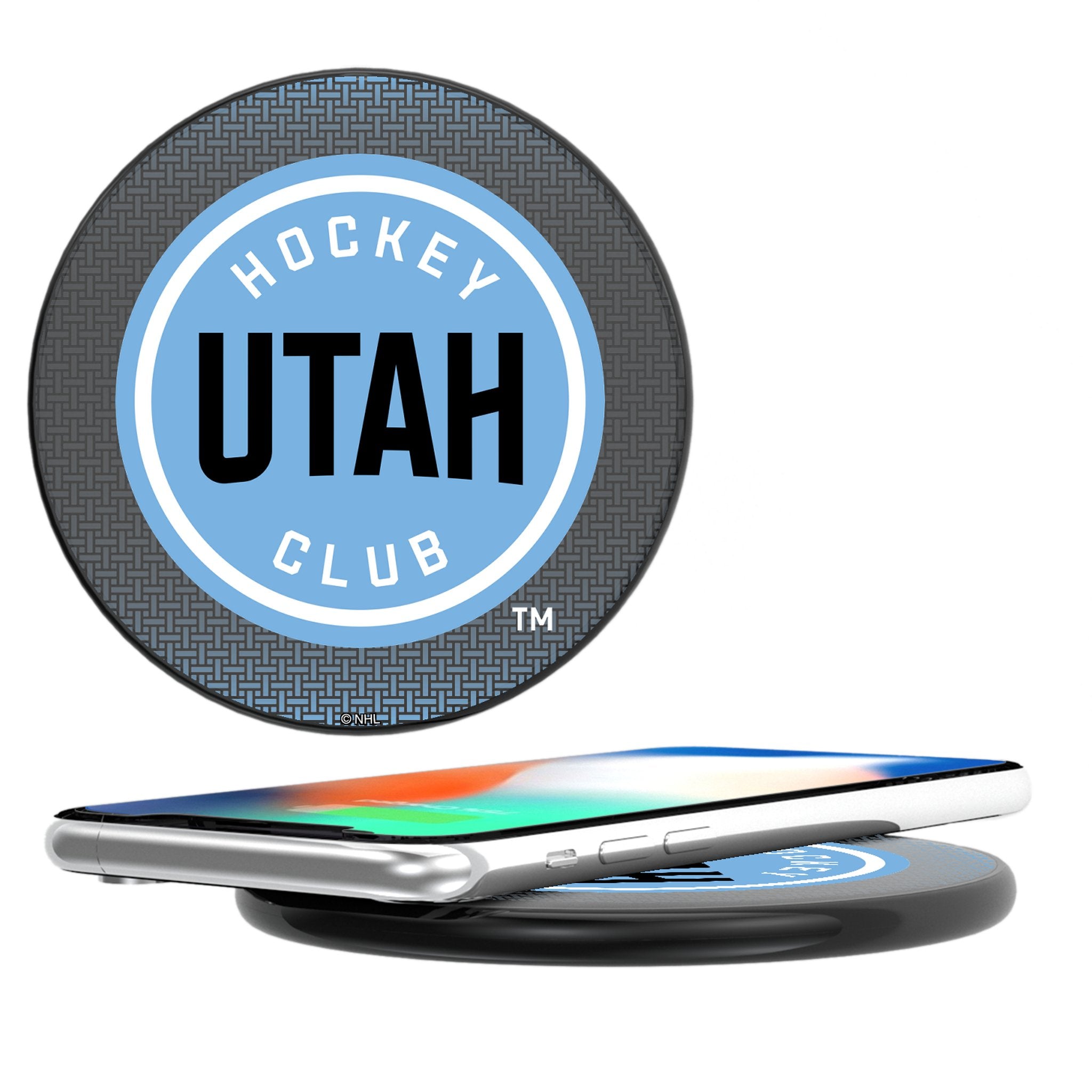 Utah Hockey Club Linen 15-Watt Wireless Charger Chargers and Powerbanks Keyscaper Default Title  