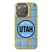 Utah Hockey Club Plaid Bling Phone Case Phone Cases Keyscaper iPhone 16 Pro Max  