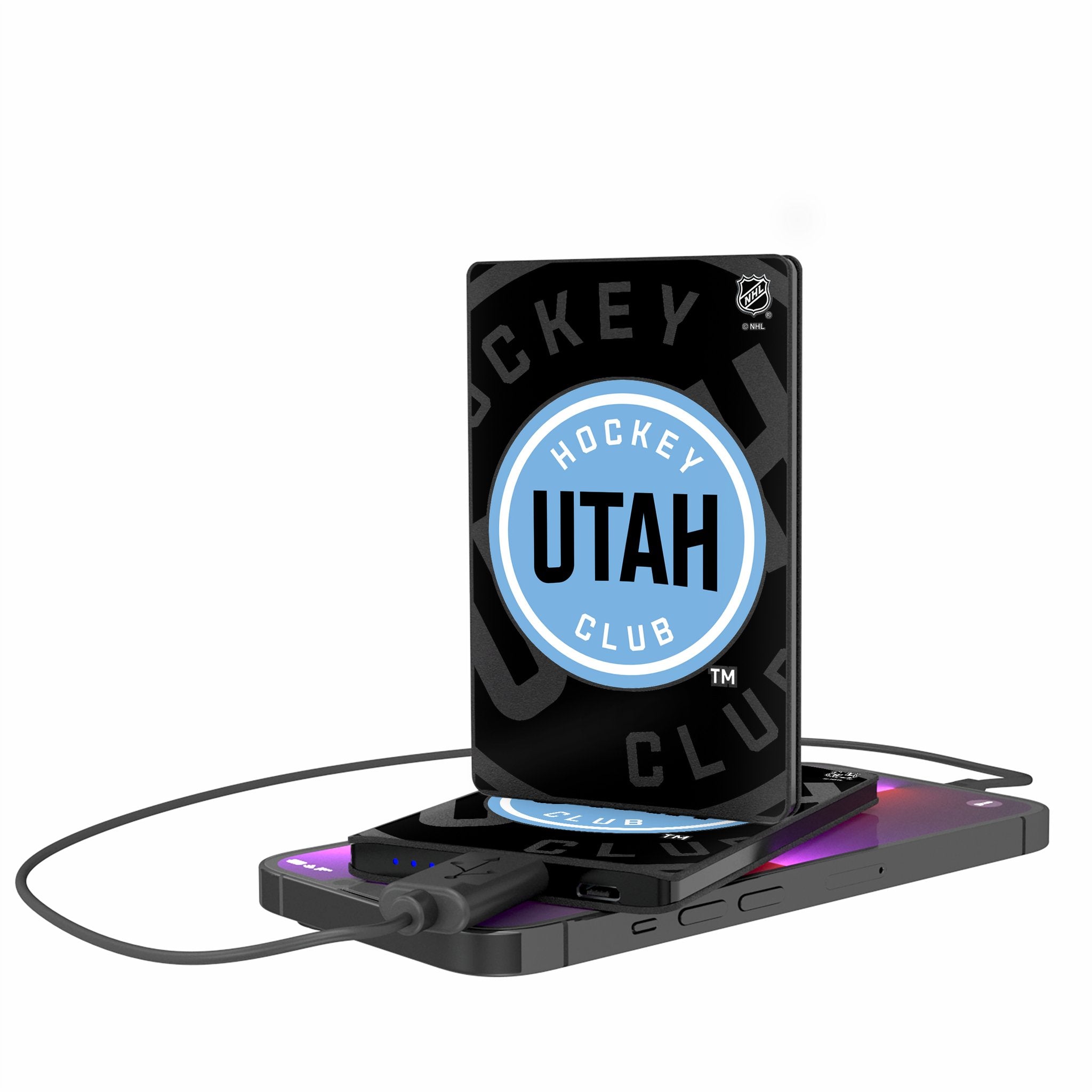 Utah Hockey Club Monocolor Tilt 2500mAh Credit Card Powerbank Chargers and Powerbanks Keyscaper Default Title  