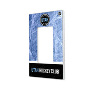 Utah Hockey Club Ice Wordmark Hidden-Screw Light Switch Plate