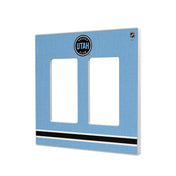 Utah Hockey Club Stripe Hidden-Screw Light Switch Plate