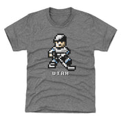 Utah Hockey 8 bit WHT