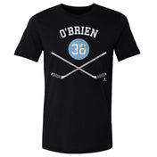 Liam O'Brien Utah Sticks WHT Men's Cotton T-Shirt 500 LEVEL Black S Men's Cotton T-Shirt