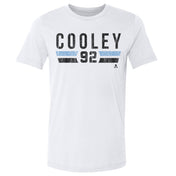 Logan Cooley Utah Font Men's Cotton T-Shirt 500 LEVEL White S Men's Cotton T-Shirt