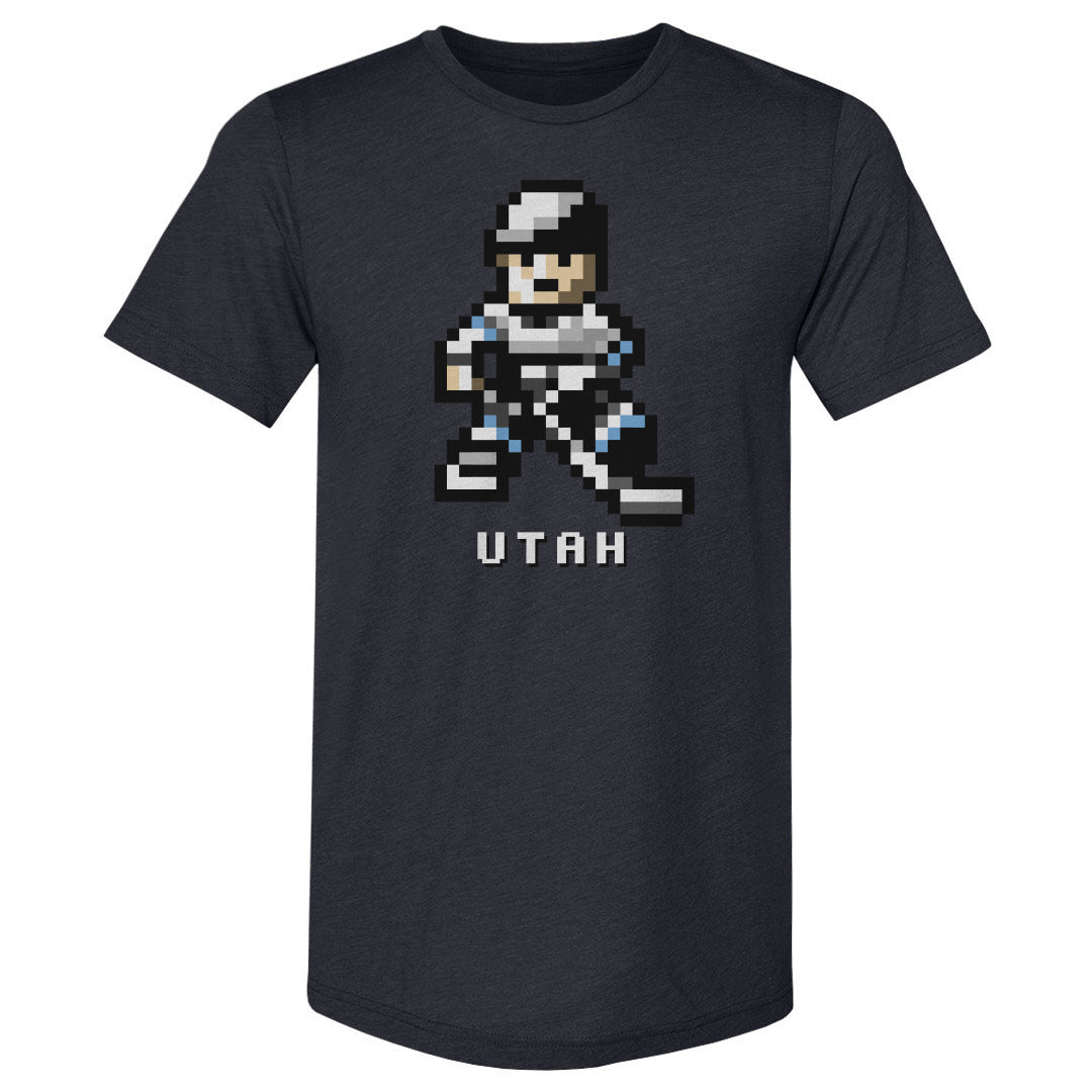 Utah Hockey 8 bit WHT