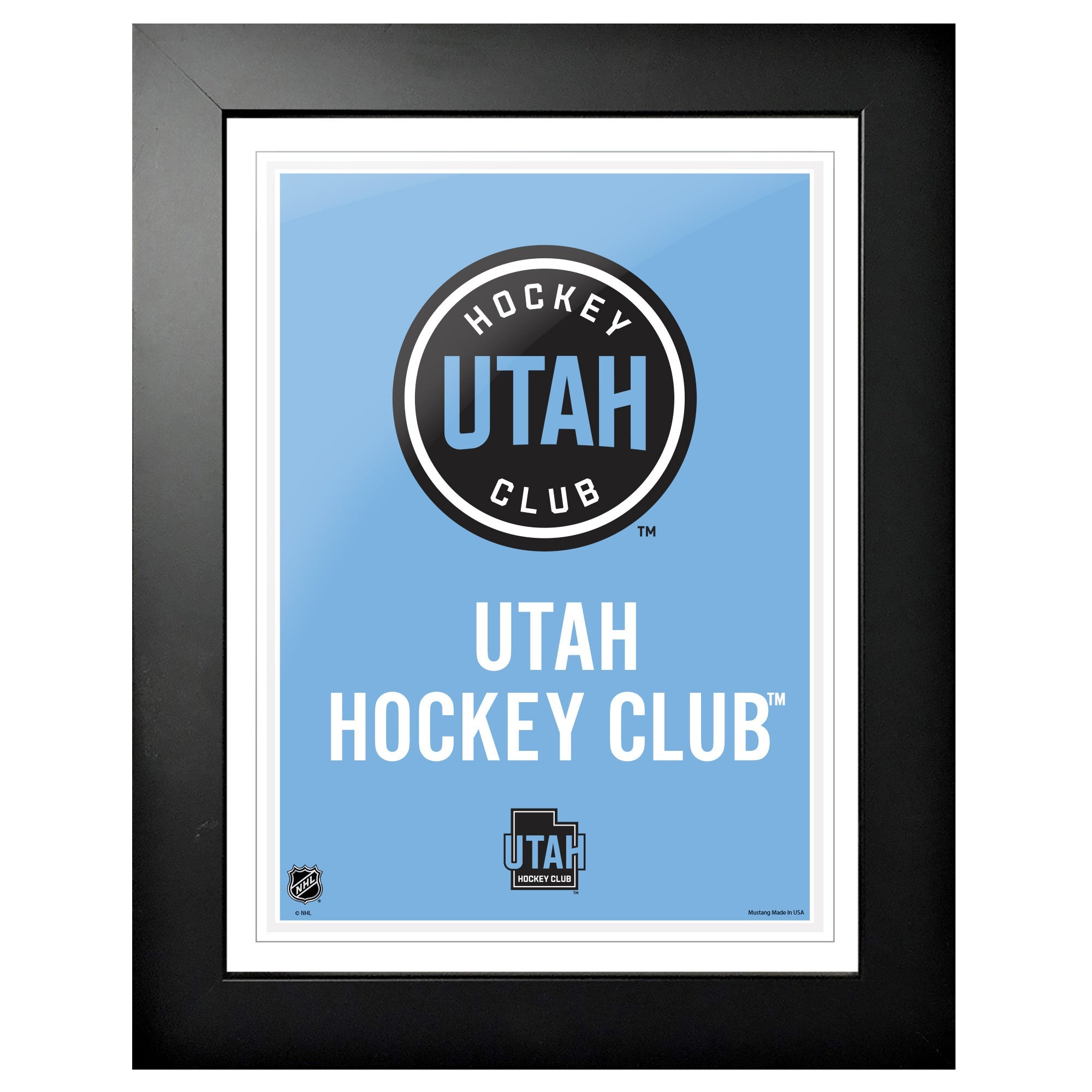 Utah Hockey Club Art | Team Frame 12" x 16" Wall Decor Sports Decor   