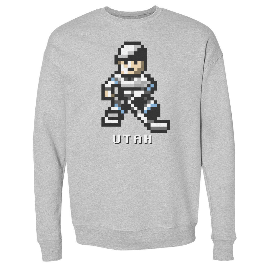 Utah Hockey 8 bit WHT