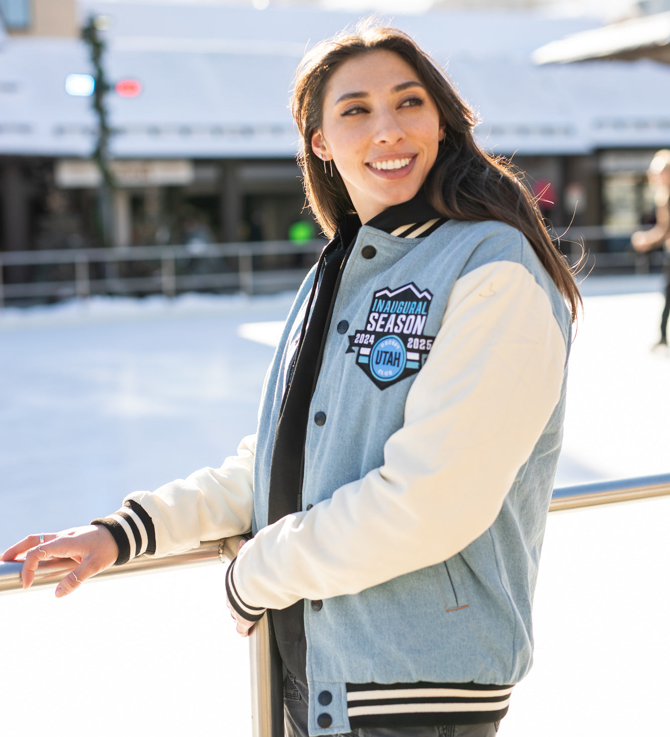 Utah Hockey Inaugural Letterman Jacket - Thunderwear Jackets Thunderwear