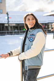 Utah Hockey Inaugural Letterman Jacket - Thunderwear Jackets Thunderwear