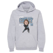 Logan Cooley Utah Cartoon WHT Men's Hoodie 500 LEVEL Gray S Men's Hoodie