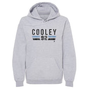 Logan Cooley Utah Font Men's Hoodie 500 LEVEL Gray S Men's Hoodie