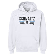 Nick Schmaltz Utah Font Men's Hoodie 500 LEVEL White S Men's Hoodie