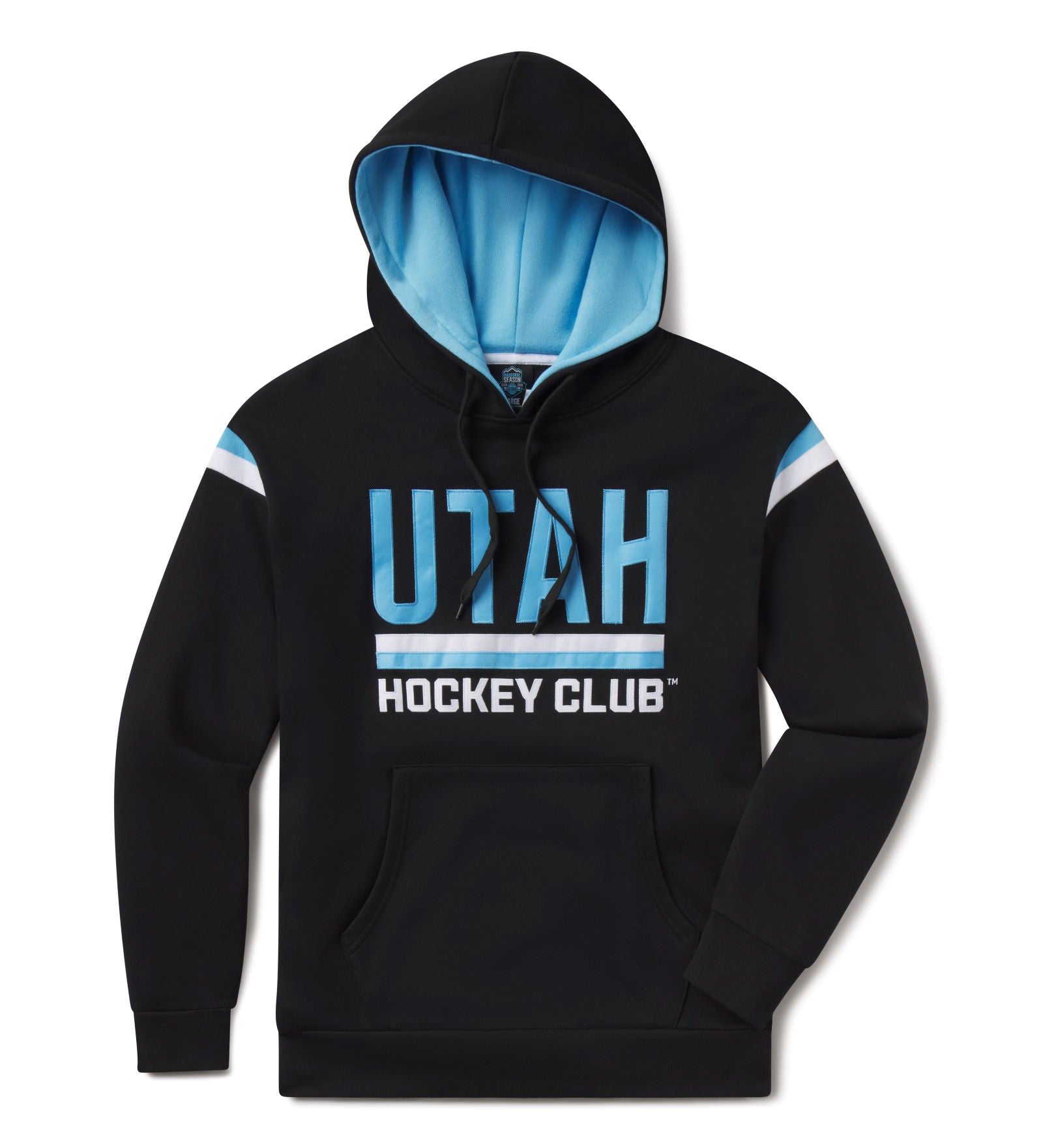 Utah Hockey Shoulder Stripe Hoodie - Thunderwear Hoodies Thunderwear