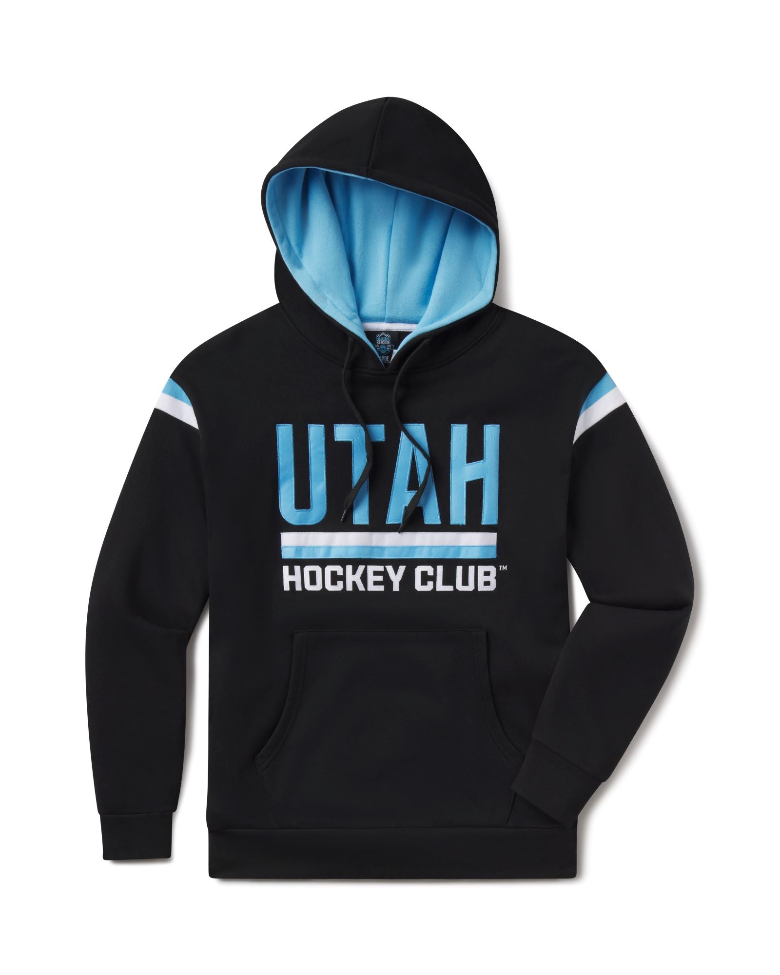 Utah Hockey Shoulder Stripe Hoodie - Thunderwear Hoodies Thunderwear