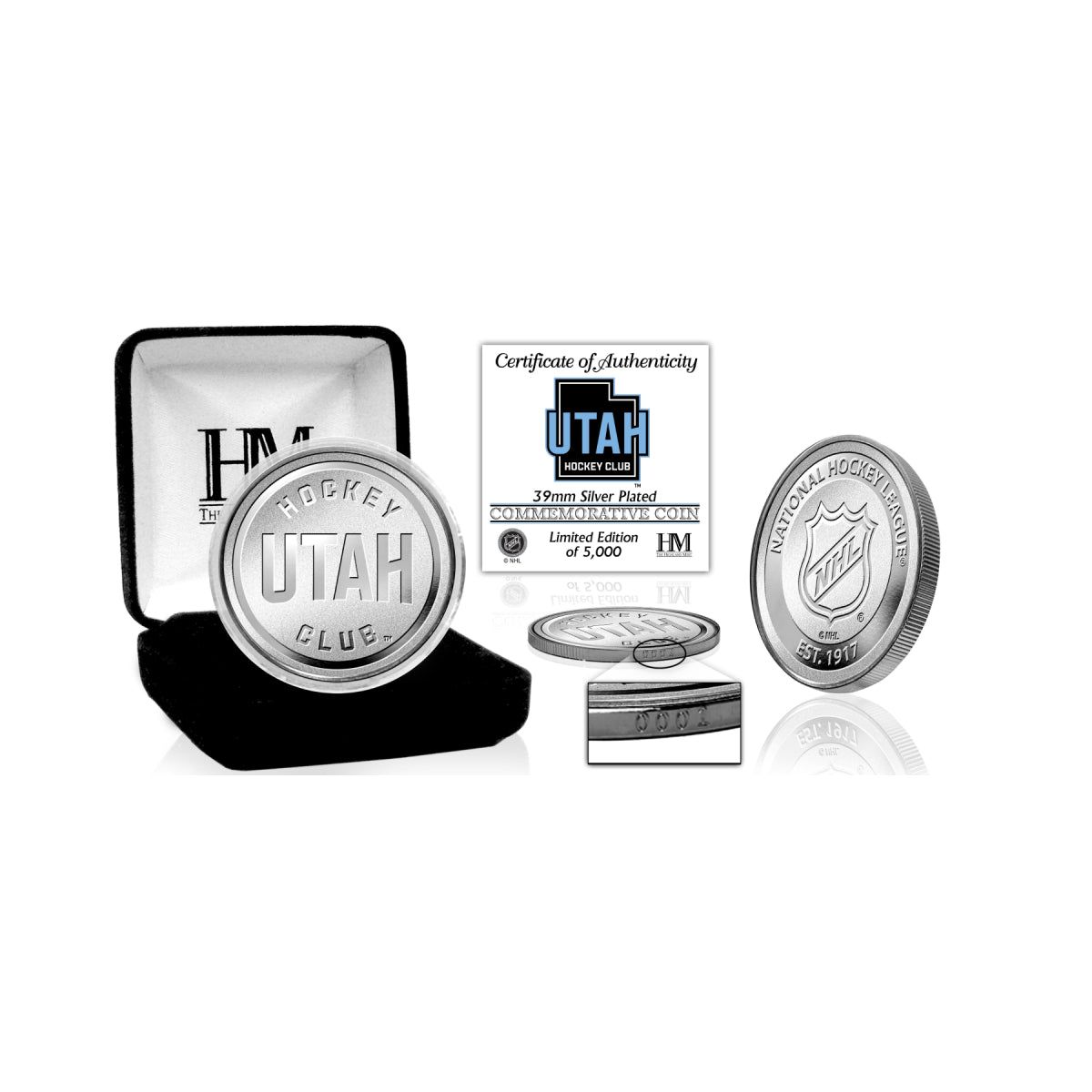 Utah Hockey Club Silver Coin - Highland Mint