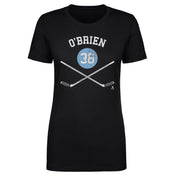 Liam O'Brien Utah Sticks WHT Women's T-Shirt 500 LEVEL Black S Women's T-Shirt