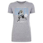 Clayton Keller Utah Card WHT Women's T-Shirt 500 LEVEL Heather Gray S Women's T-Shirt