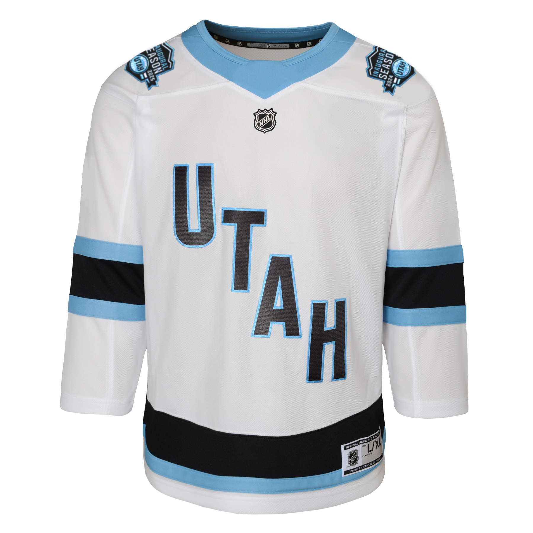 Kids Utah Hockey Replica Away Jersey - White - Outerstuff Replica Jersey Outerstuff